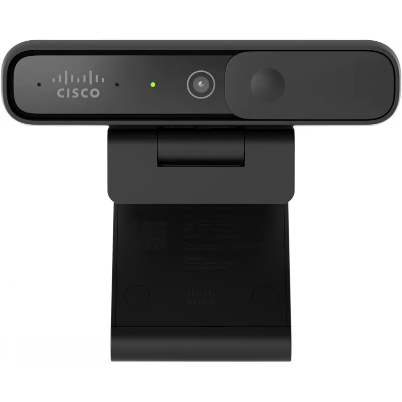 Cisco Desk Camera 1080p Carbon Black – tīmekļa kamera ar diviem mikrofoniem