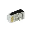 RJ45 savienotājs LogiLink MP0022 Melns Caurspīdīgs