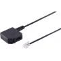 Helos Adapter 6P4C spraudnis uz TAE F savienotāju