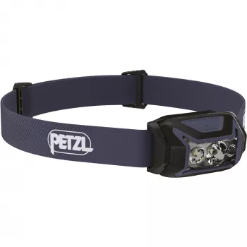 Petzl Actik Black — LED pieres lukturis, 100 lm, 2 gaismas diodes, IPX4, AAA baterijas