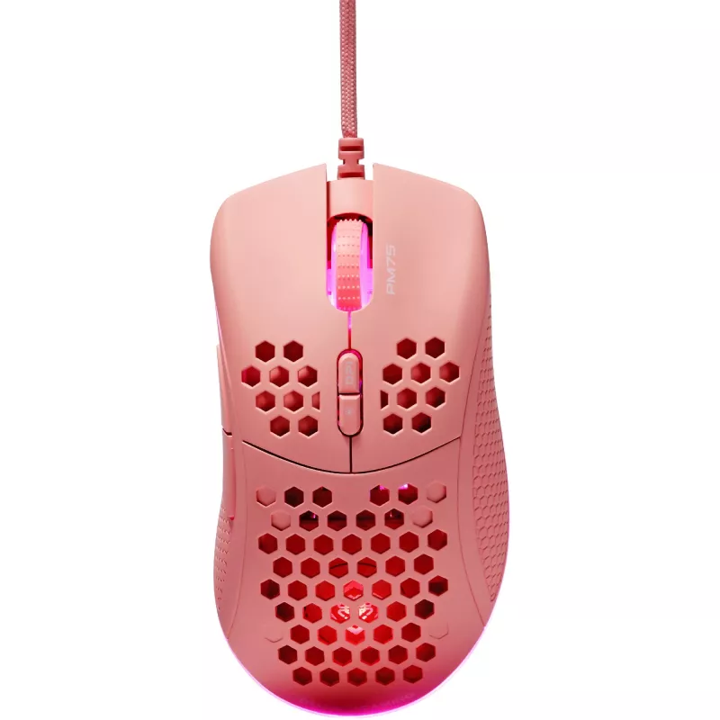 Deltaco vieglā spēļu pele, RGB (GAM-108-P)