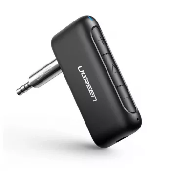 Ugreen CM276 Bluetooth 5.0 Audio uztvērējs AUX ligzdas adapteris melns