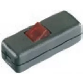 Bachmann 8010 - Divpolu slēdzis - Melns - Sarkans - 250 V - 80 mm - 30 mm