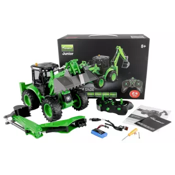 Ekskavators RC Amewi G1401E 1:14 Mērogs Elektrisks Li-Ion 1200mAh, 8+ gadiem