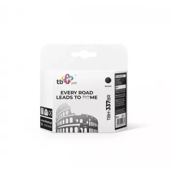 Tintes kasetne TB saderīga ar HP C9364EE (HP 377), Melna, ražota no jauna