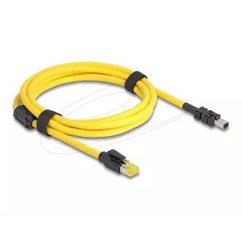 Delock kabelis RJ45 spraudnis Cat.6 uz Mini I/O 8 kontaktu D-Form Type 2 2 m (81251)