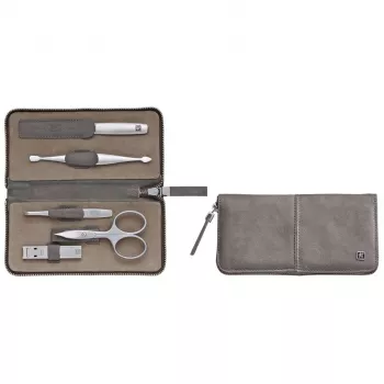 Manikīra un pedikīra dāvanu komplekts ZWILLING 97445-005-0, nerūsējošais tērauds, taupe, 5 piederumi