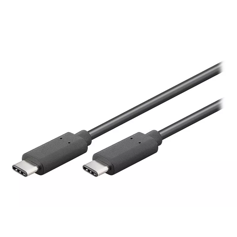 Wentronic Goobay USB 3.1 Gen 1 USB-C™ kabelis, 0,5 m - USB-C™ spraudnis > USB-C™ spraudnis (67975)