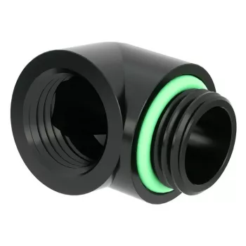Barrow Dazzle 90° adapteris G1/4 collu AG uz G1/4 collu IG - melns (TDWT90-B01 B)