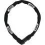 Ķēdes slēdzene ABUS 48566 melna balta 850 mm rūdīts tērauds