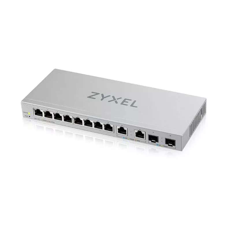 Zyxel XGS1210-12 pārvaldāms tīkla slēdzis Gigabit Ethernet (10/100/1000) Pelēks