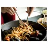 Wok/panna Ballarini 75002-815-0 Apaļa Antracīta 30 cm, alumīnijs, 6-slāņu granīta/titāna nepiedegošs pārklājums