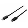 USB kabelis NATEC NKA-2147 2m USB-C melns USB 2.0 0.48 Gbit/s
