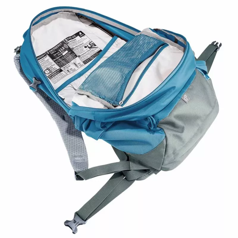 Mugursoma DEUTER Trail 25 pārgājienu dienas mugursoma, 25 L, poliesters, lietus pārvalks, gūžas josta