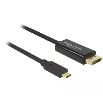 Video kabeļa adapteris USB Type-C — DisplayPort DeLOCK 85255