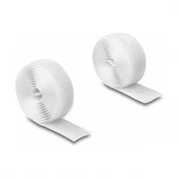 DeLOCK Heavy-duty lentes komplekts 1 m x 20 mm balts