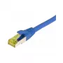 Patch Kabelis RJ45, CAT6A 500MHz, 30m, Zils, S-STP (S/FTP), TPE/LSZH (Ultraflex), AWG26, ar Cat.7 izejvielu kabeli, Synergy 21 (S217655)
