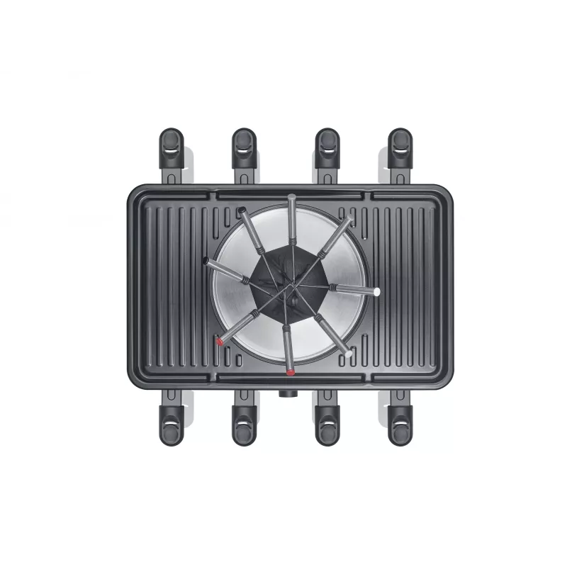 Raclette Grils Severin RG 2347 8 Personām 1400 W Melns