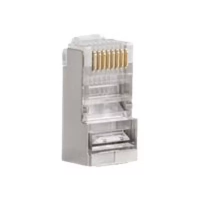 Lanberg PLS-5000 RJ-45 savienotājs, nerūsējošais tērauds, caurspīdīgs (PLS-5000)