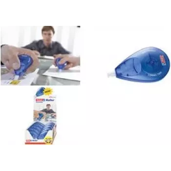Korekcijas rullītis Tesa 59812-00000-00 EcoLogo sānu rullīša displejs — rokās turams korekcijas lentes dozators