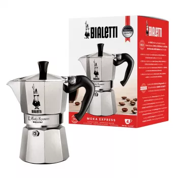 Bialetti Moka Express Moka katliņš 0.23 L Alumīnijs