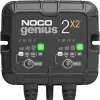 Bateriju lādētājs NOCO GENIUS2X2 4A 2-kanālu, 4A kopā, divi neatkarīgi izejas