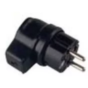 Elektrības spraudnis Bachmann 919.178 Melns