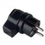 Elektrības spraudnis Bachmann 919.178 Melns