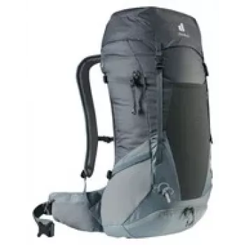Mugursoma DEUTER Futura 34 EL — ergonomiska 34 L dienas mugursoma, sieviešu piegriezums, grafīts-šīferis