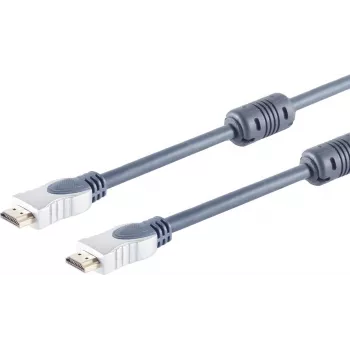 HDMI kabelis ShiverPeaks 77471-MHQ — 1,5 m, hroma metāla savienotāji, apzeltīti kontakti