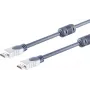HDMI kabelis ShiverPeaks 77471-MHQ — 1,5 m, hroma metāla savienotāji, apzeltīti kontakti