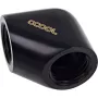 Alphacool 17258 90° leņķa savienotājs 1/4 inch melns