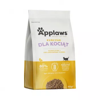APPLAWS Kitten Chicken sausā kaķu barība - 400g