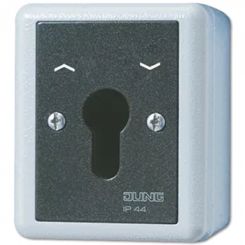 JUNG 834.28G Slēdzis ar atslēgu Melns - Balts (834.28G)