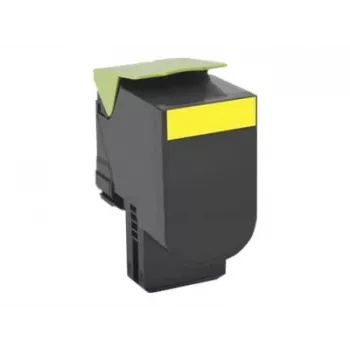 Tonera kasetne Lexmark 80C2SY0 1500 lpp Dzeltena