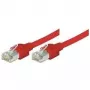 Tecline 719003R Ethernet Patch Kabelis Sarkans