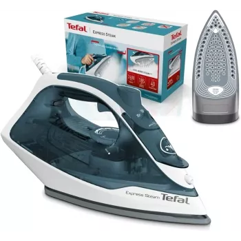 Tefal FV2839 sausā un tvaika gludeklis ar Cerilium zoli 2400 W Zils, Balts