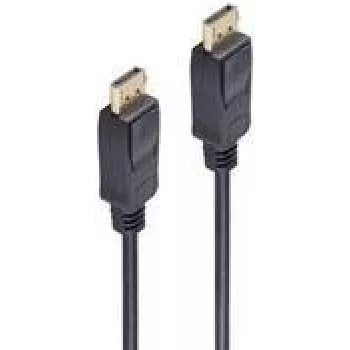 DisplayPort kabelis ShiverPeaks BS10-50045 3 m Melns