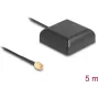 GNSS antena Navilock NL-203AA, augsta pastiprinājuma, SMA savienotājs, 5 m kabelis, āra montāžai