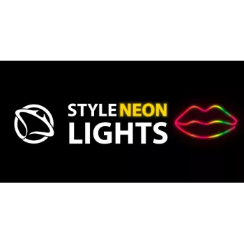 Neona zīme MANTA SNL61RGB LIPS RGB krāsu maiņas dekoratīvā zīme