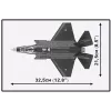 Konstruktors Cobi F-35A Lightning II — 605 detaļas, mēroga modelis