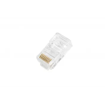DIGITUS RJ45 Modularais Spraudnis (8P8C) Caurvads, CAT 5e, Neeksranēts, AWG 26-24, 100 Gabali (X-ML-5U-EZ)