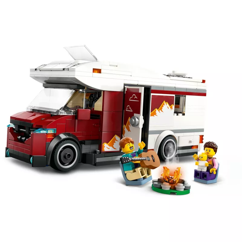 Konstruktors LEGO City Piedzīvojumu Kemperis 60454, 385 gab., augstums 80 mm, vecumam no 6 gadiem