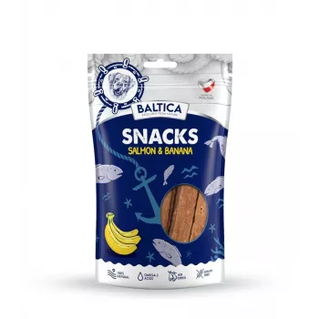BALTICA Snacks Lasis ar banāniem - suņu našķis - 80g