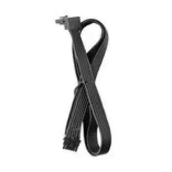 CableMod Basics Universal 12V 2x6 kabelis, 90° savienotājs, 16-Pin uz 16-Pin - melns, 60 cm, var. A