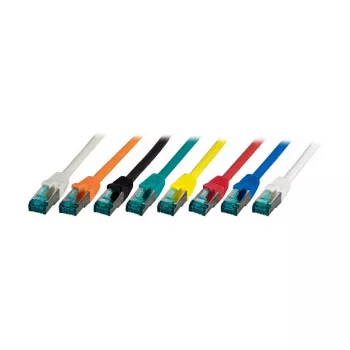 EFB-Elektronik RJ45 Patch vads Cat.6A S/FTP LSZH Sarkans 3m