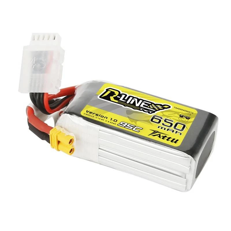 Tattu R-Line 650mAh 14,8V 95C 4S1P XT30 akumulators