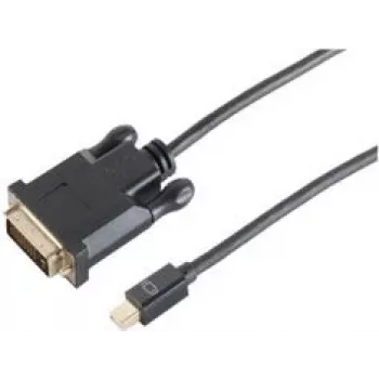 Video kabeļa adapteris Mini DisplayPort–DVI-D ShiverPeaks BS10-55035, 2 m