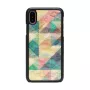 Viedtālruņa maciņš iKins iPhone XS / iPhone XS Mosaic Black