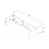 Cama 2D1P RTV skapis ALMA 180x41.5xH55 kašmira